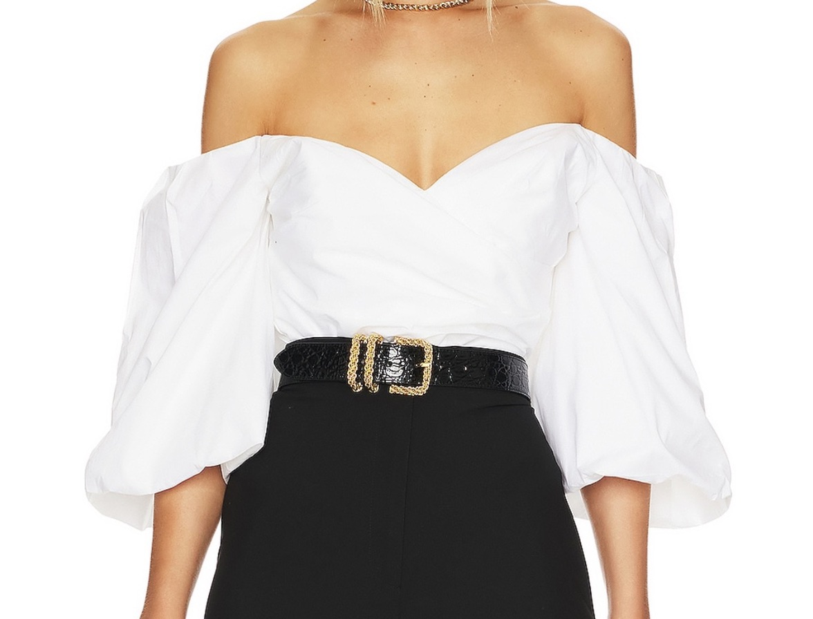 Eva Poplin Top