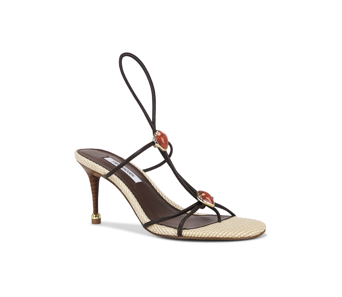 Steve Madden Ramos Strappy Sandal, Brown Multi