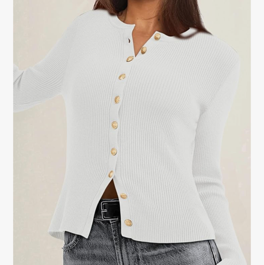 PRETTYGARDEN Womens 2026 Fall Cardigan Sweaters Lightweight Long Sleeve Button u