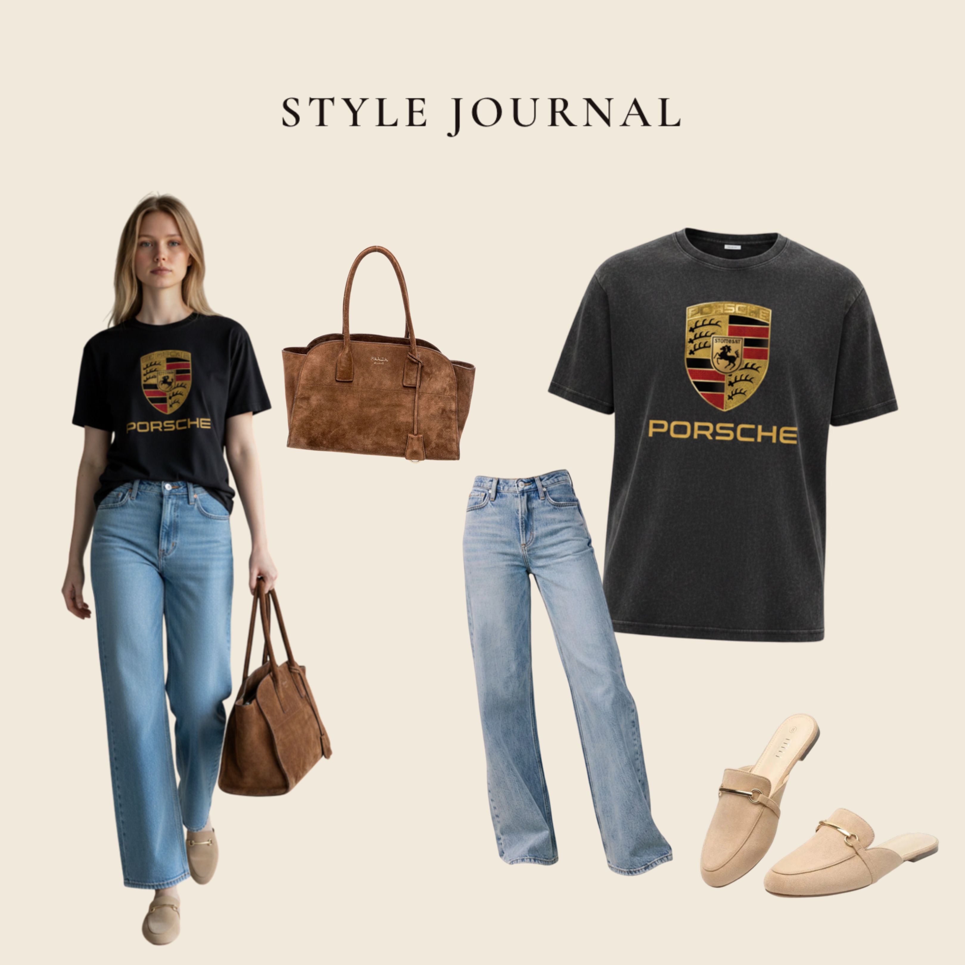 Relaxed cool chic