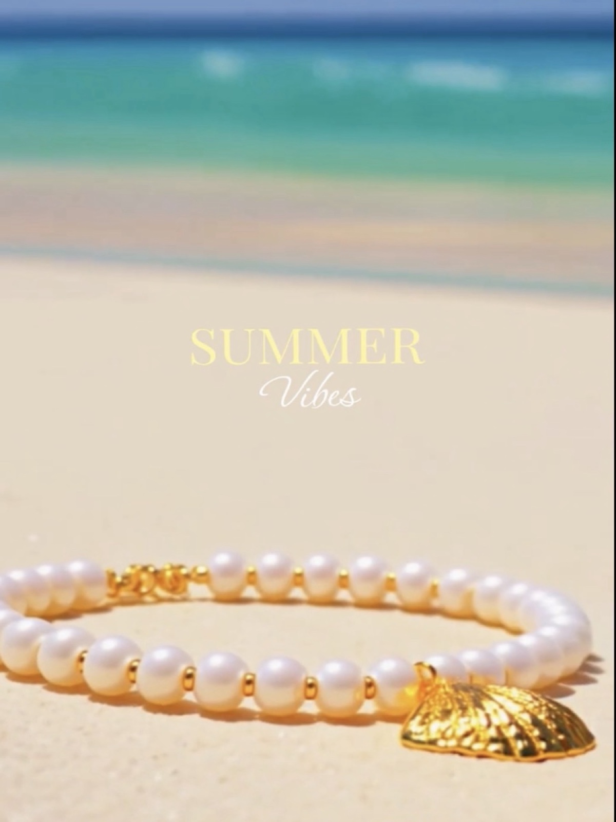 Summer Vibes Seashell Necklace