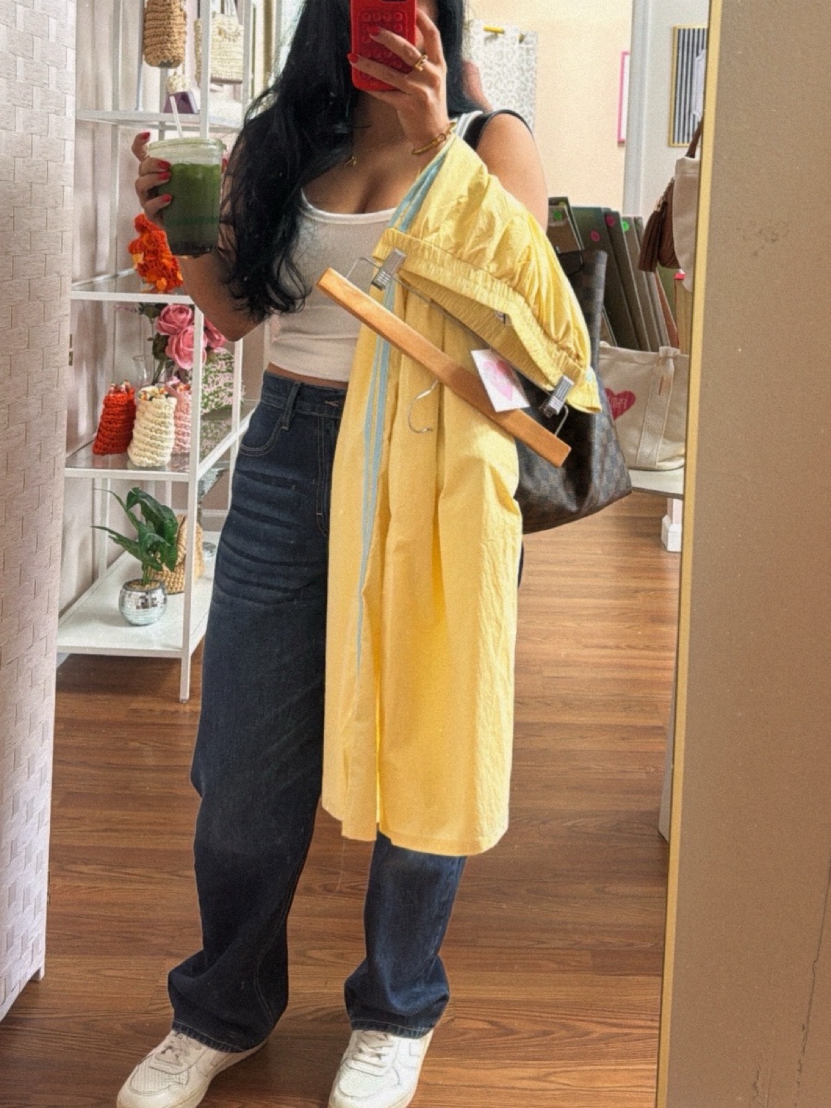 Casual shopping day look