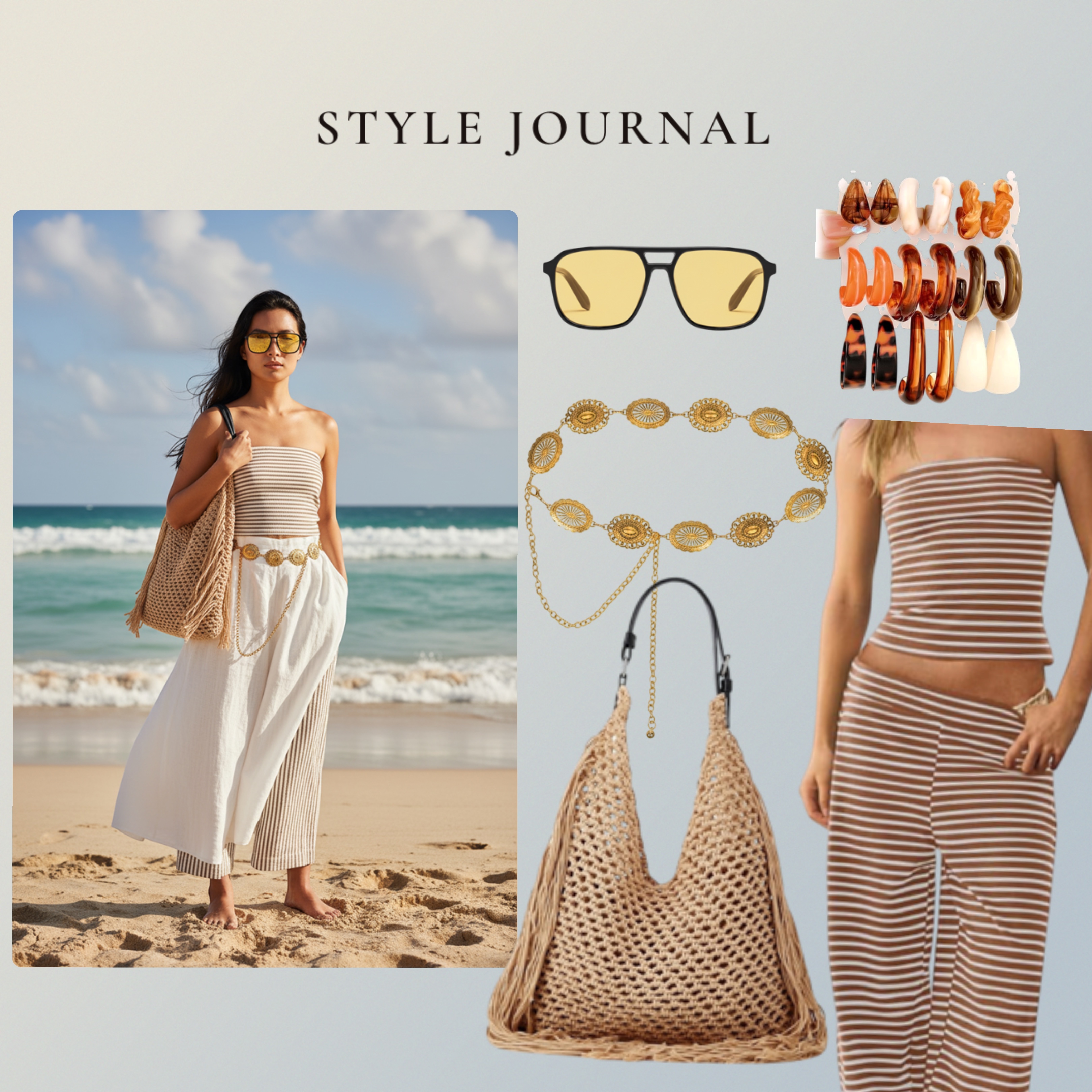 Cute & Casual beach looks all summer✅