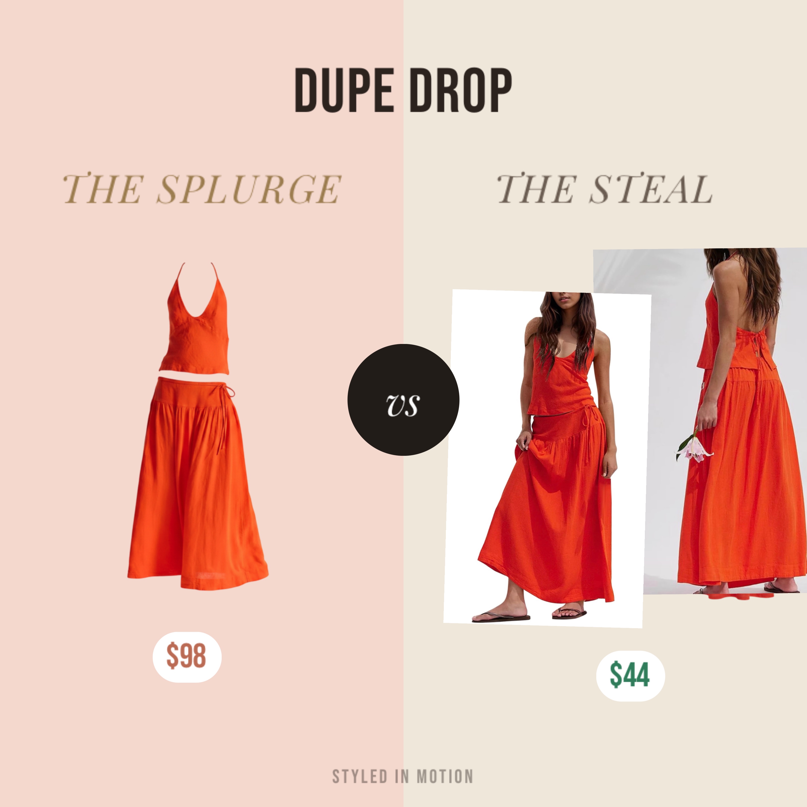 Linen Set Dupe π