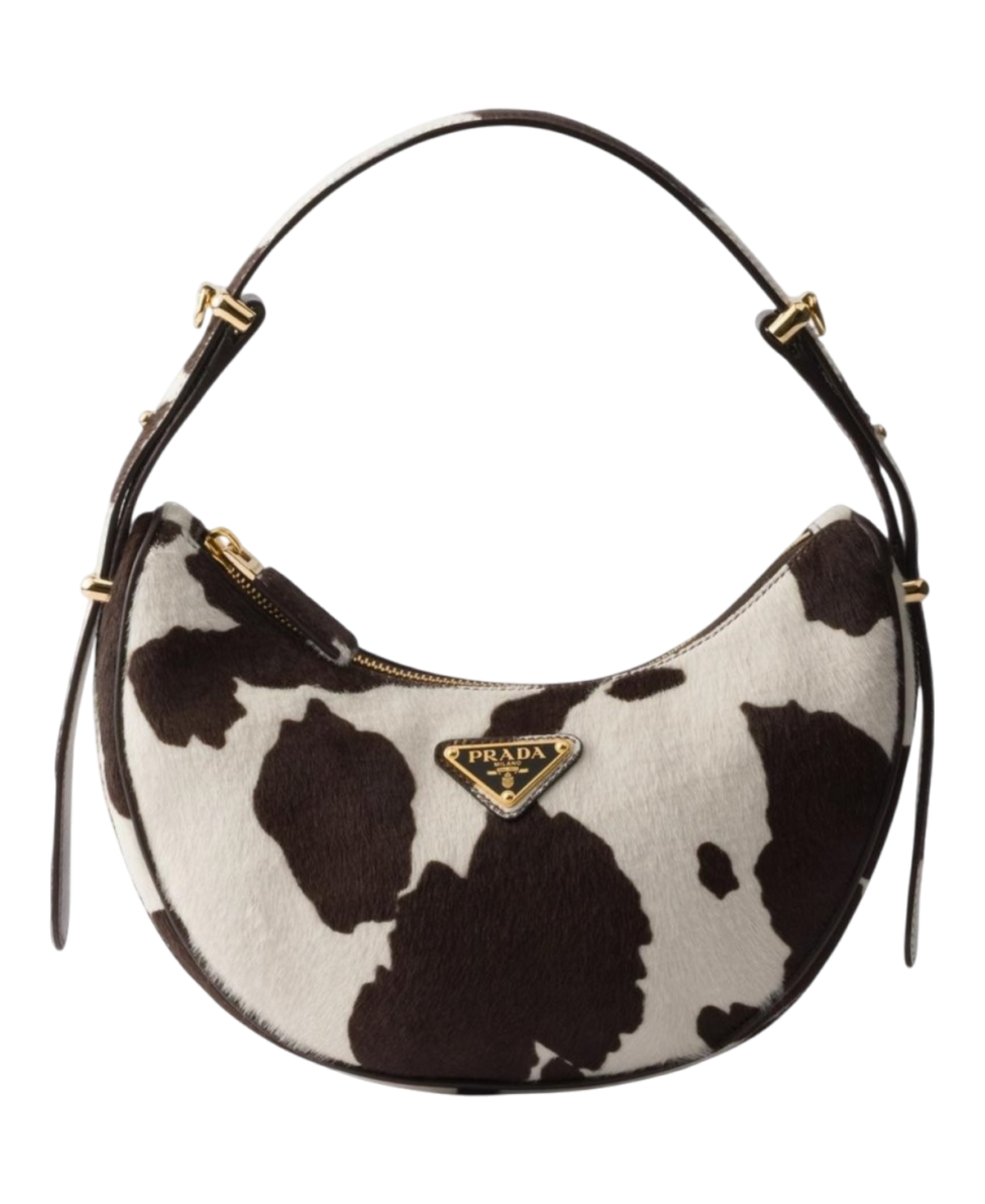 Prada Arque Printed Leather Mini Shoulder Bag
