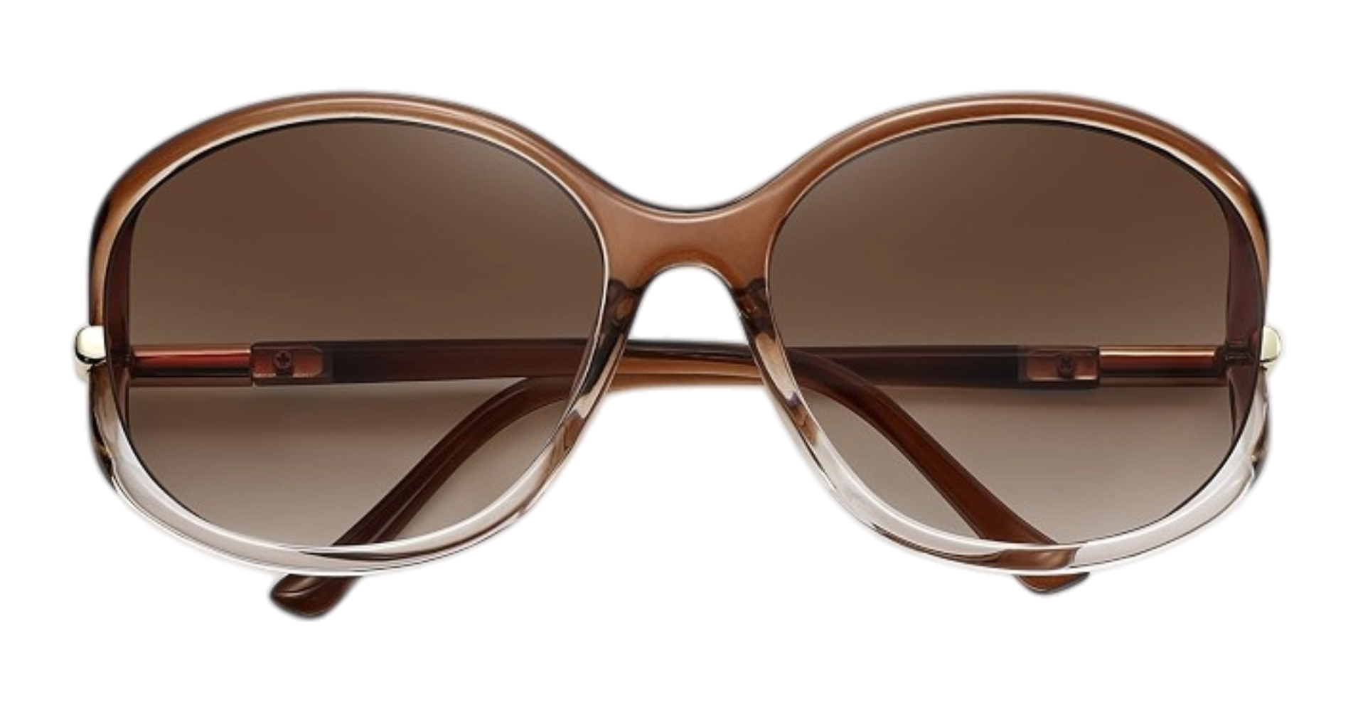 Trendy Oval Sunglasses for Women with UV400 Protection, Fashion round Shades for