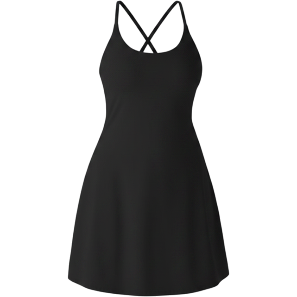 Women’s SoftlyZero™ Plush Backless Active Dress-Longer Length-Easy Peezy Edition