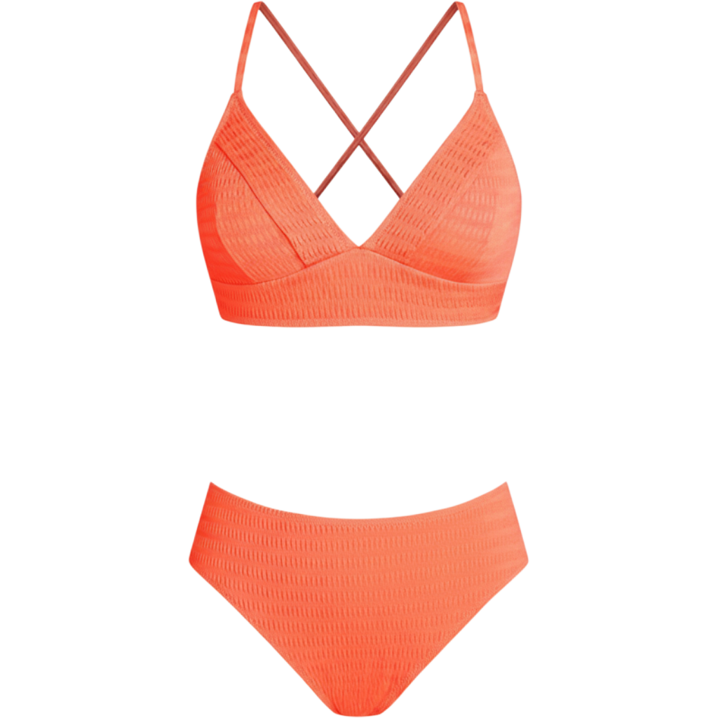 Sweet Slice Coral Bikini Set