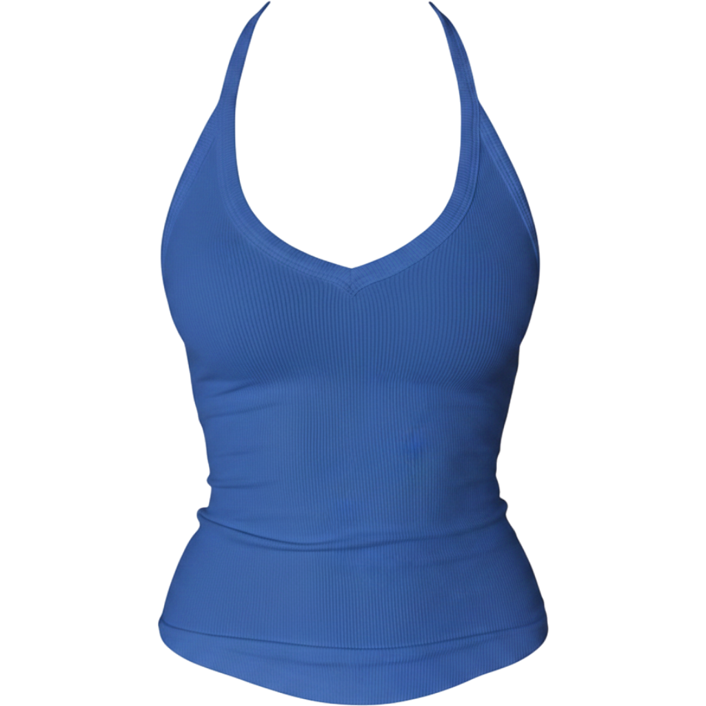 Danysu V Neck Cotton Tank Top with Built-in Shelf Bra Racerback Fitted Cami