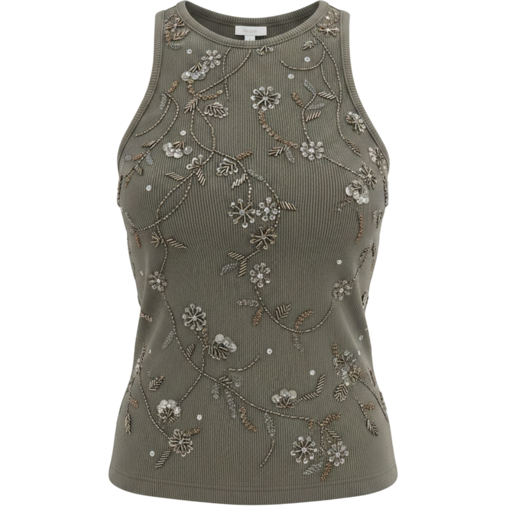 Pilcro Embellished Tank Top 