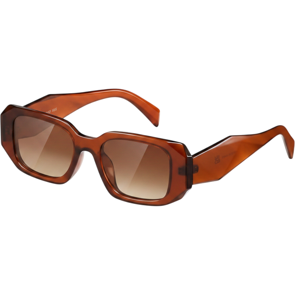 kimorn Rectangle Sunglasses for Women Men Trendy Retro Trendy Sun Glasses 90’s V