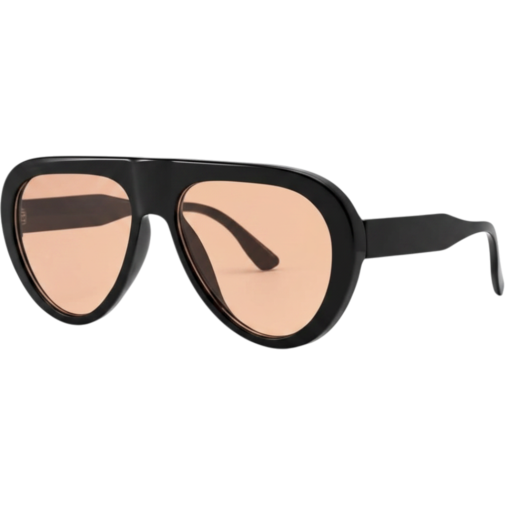 Bouryo Aviator Sunglasses for Women Men Trendy Oversized Vintage Sunglasses For