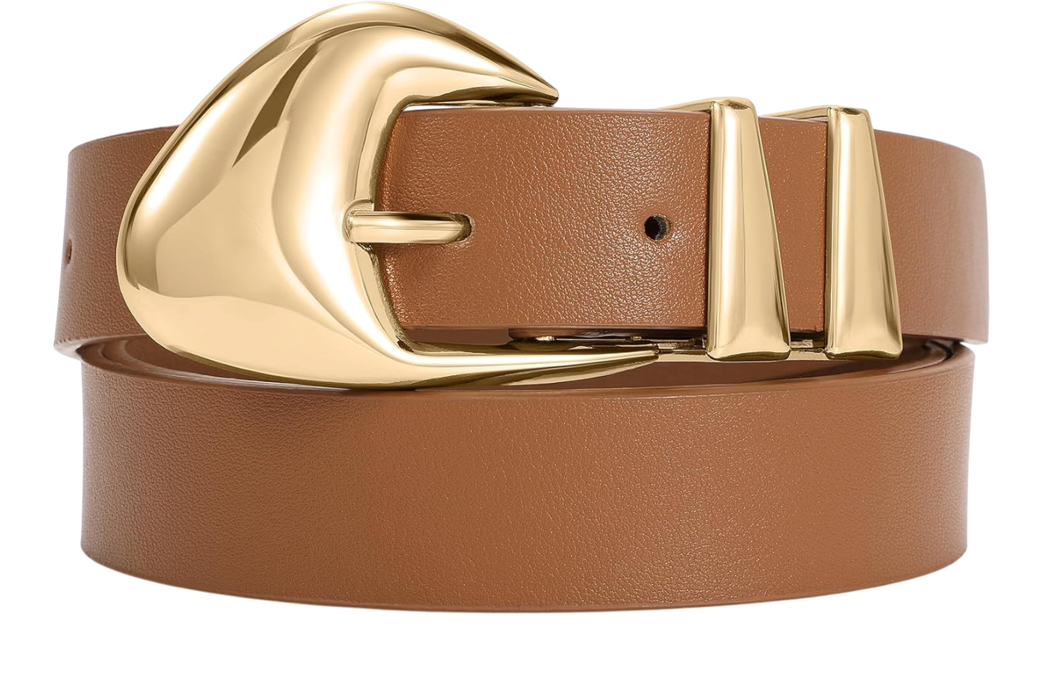 XZQTIVE Women’s Leather Belts for Jeans Dress Pants Black Brown Belts for Women