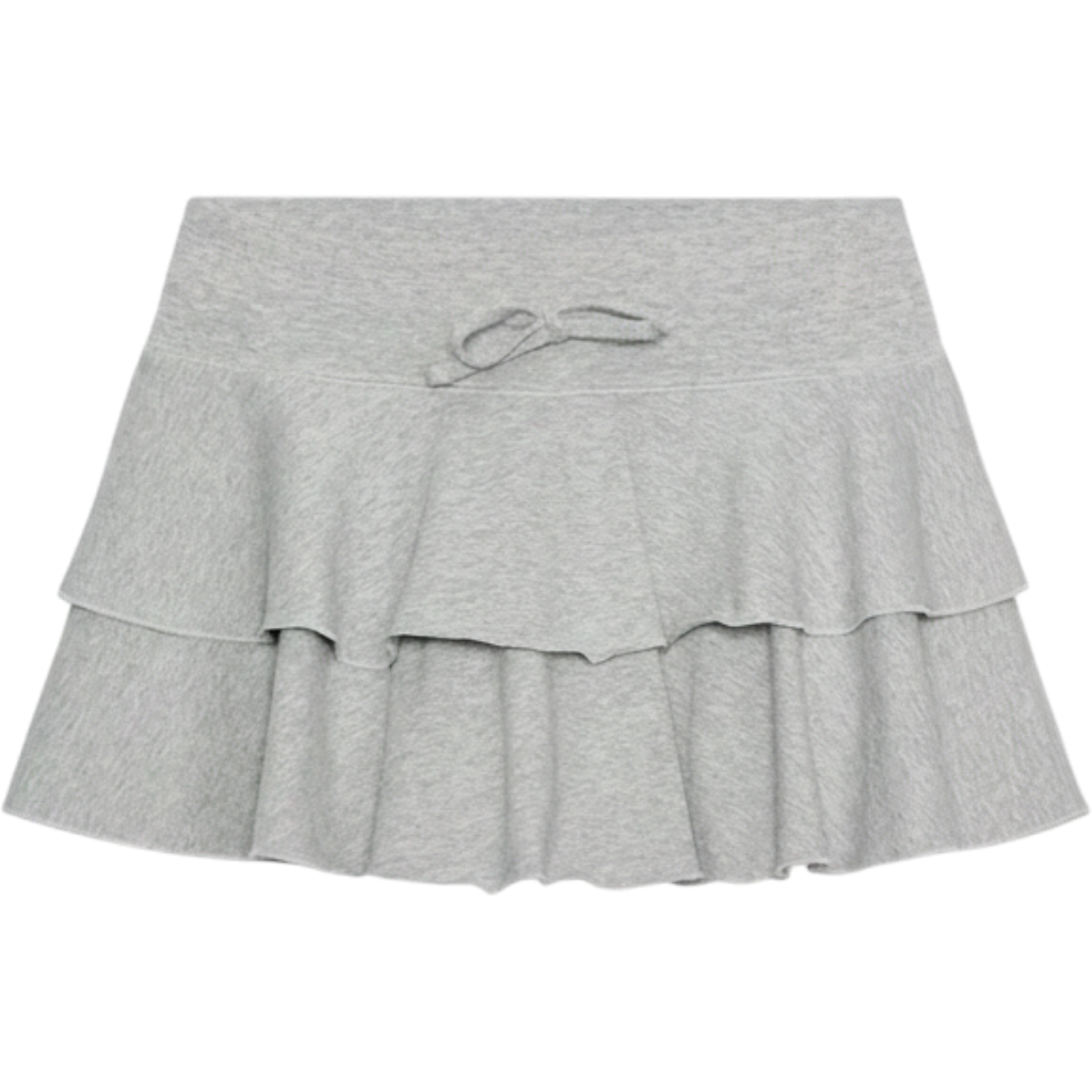 RUFFLED MINI SKIRT