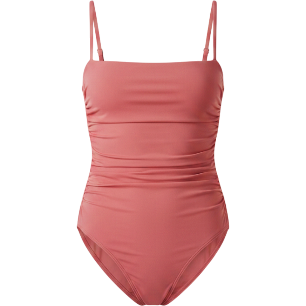 Belle Anna The Ruched Maillot One-Piece Swimsuit