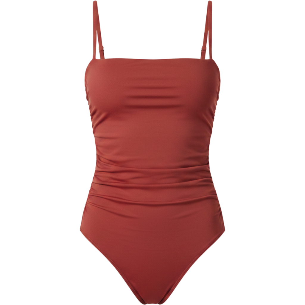 Belle Anna The Ruched Maillot One-Piece Swimsuit