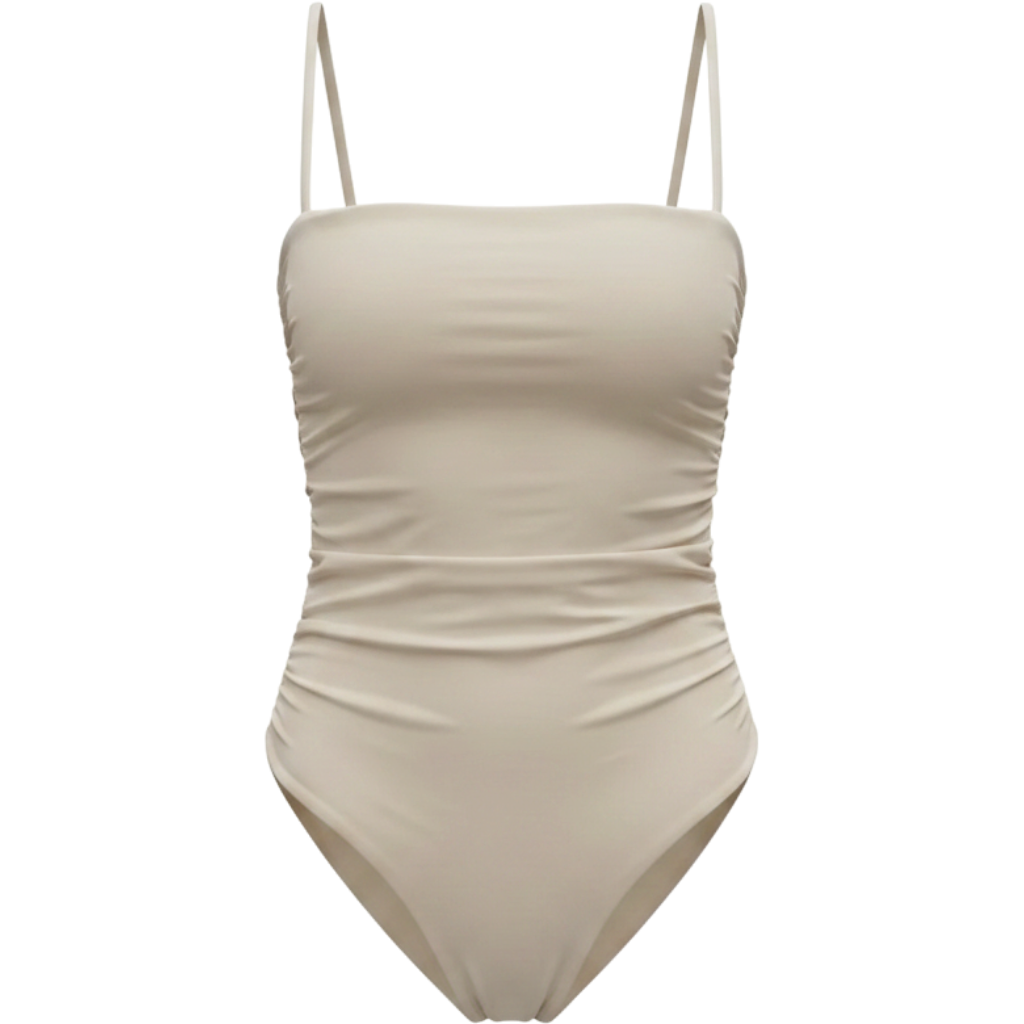 Belle Anna The Ruched Maillot One-Piece Swimsuit