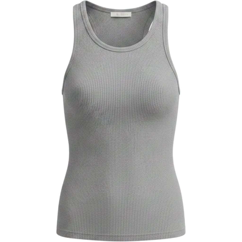 LINEN BLEND HALTER TOP