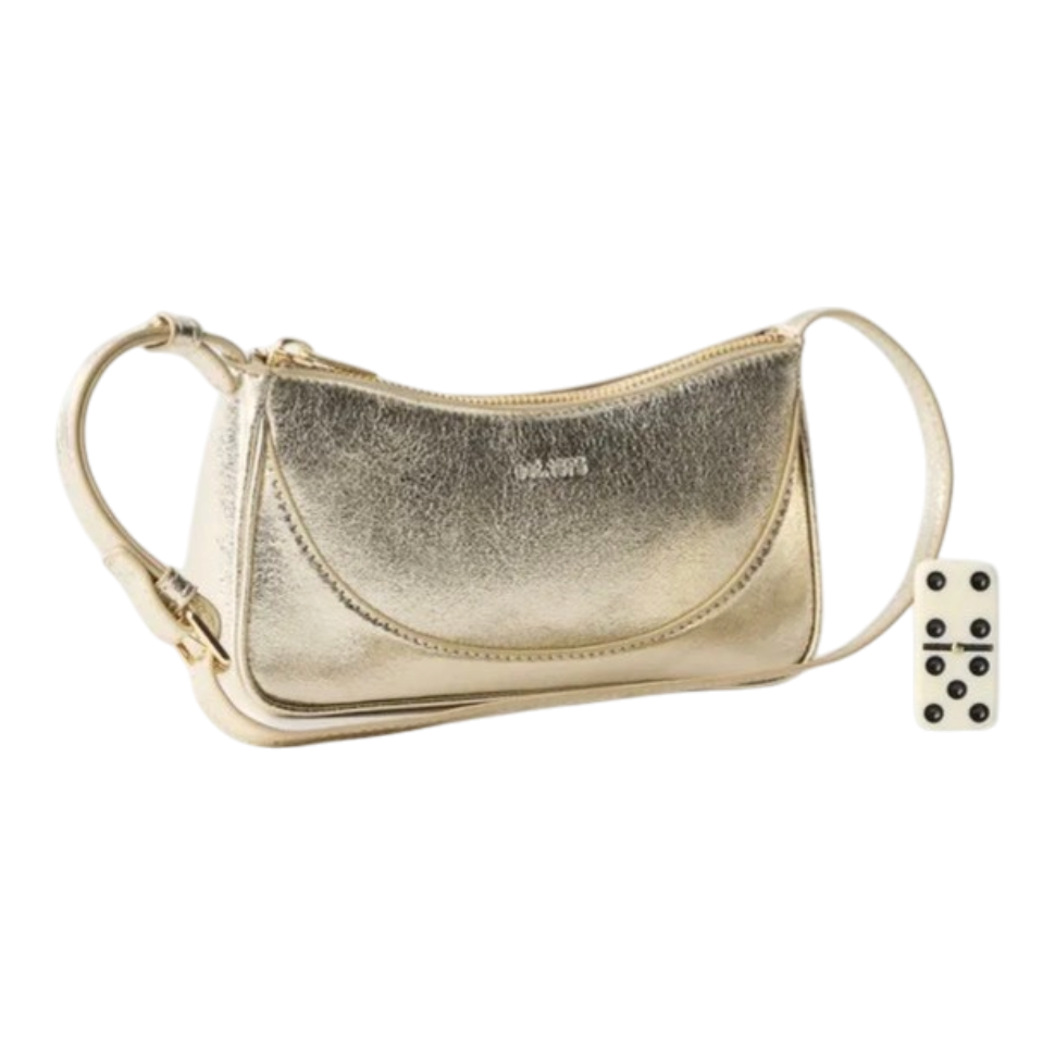 METALLIC CROSSBODY BAG