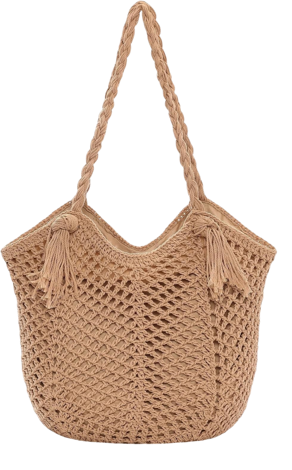 Pleneal Crochet Summer Shoulder Bag