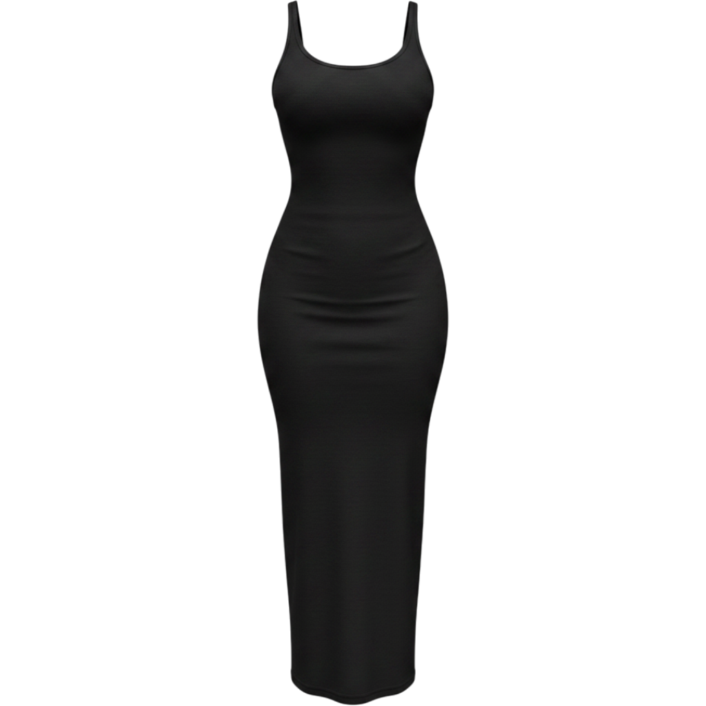 Nimsruc Women Summer Long Dress Casual Slip Sexy Slim Sleeveless Bodycon Maxi Dr