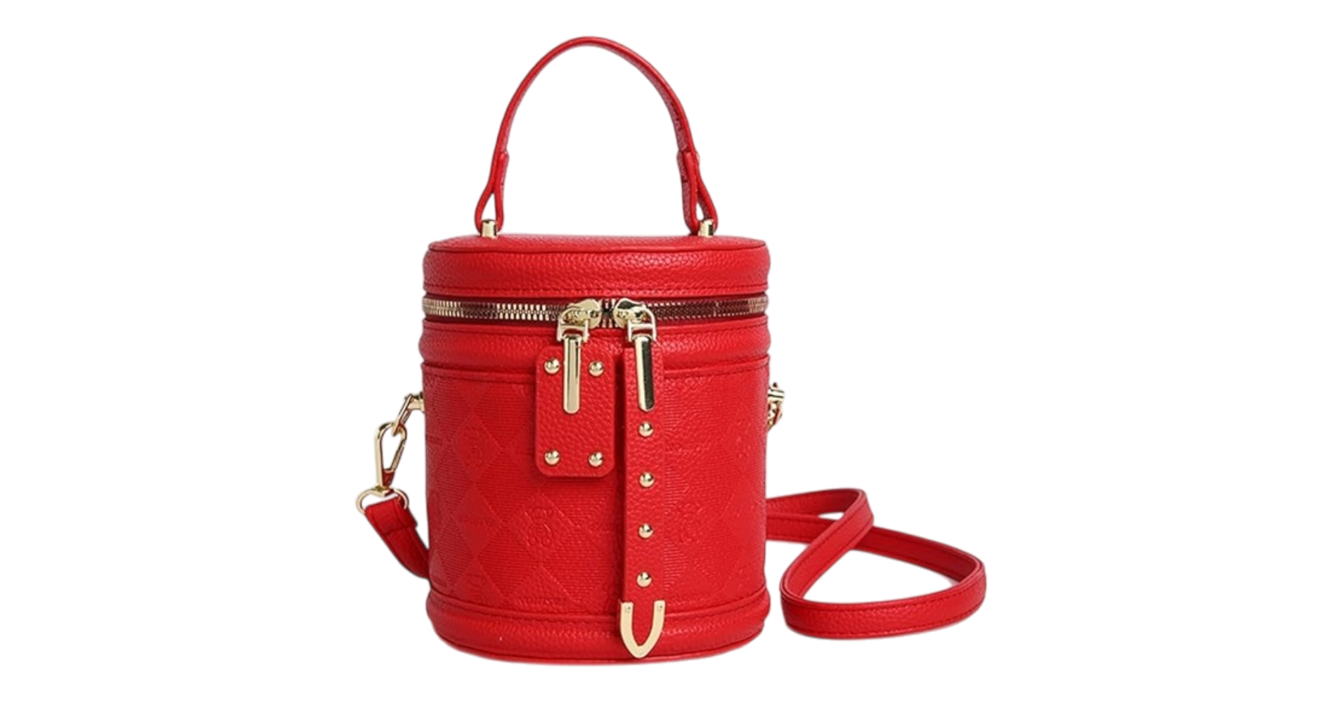 Mini Bucket Crossbody Bags for Women Vegan Leather Small Round Shoulder Round Ha