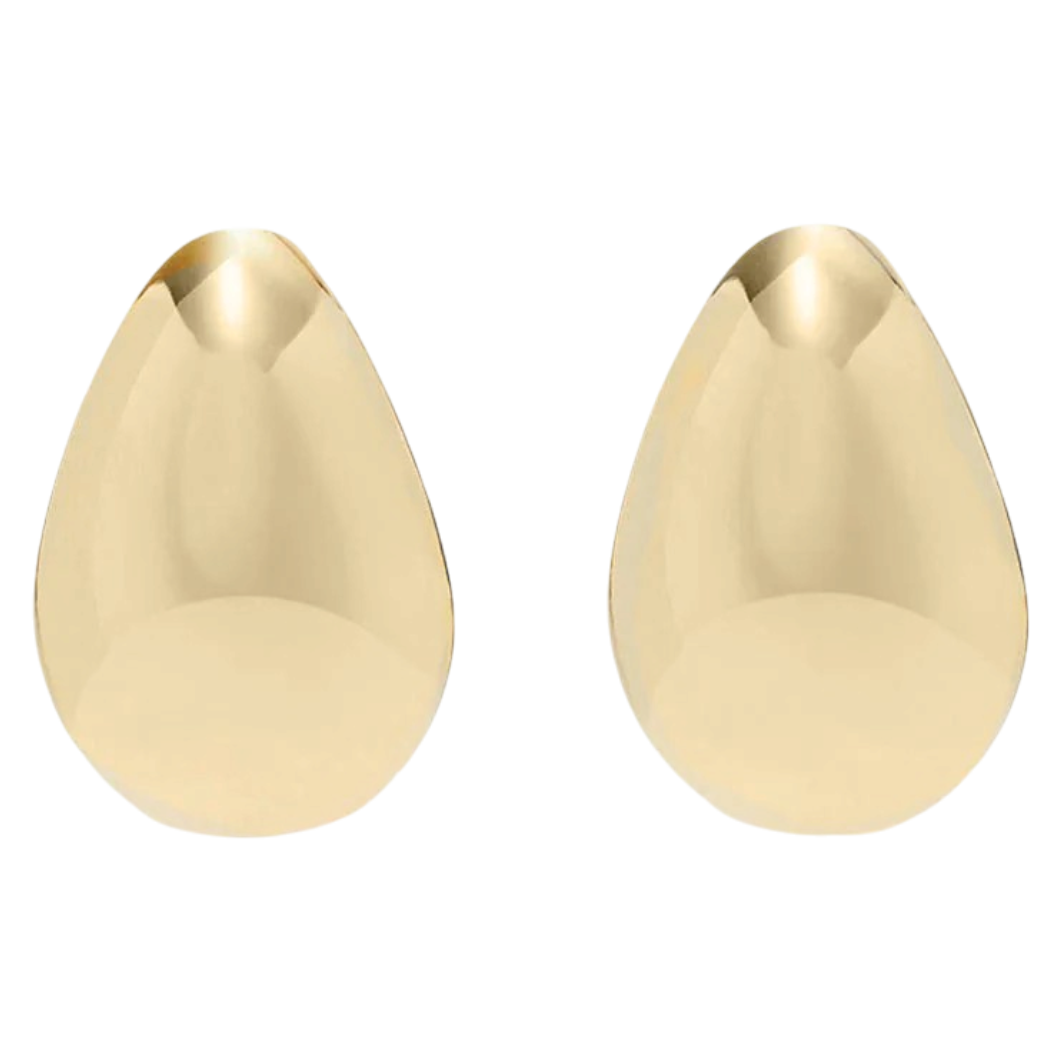Clarisse Dome Hoop Earrings